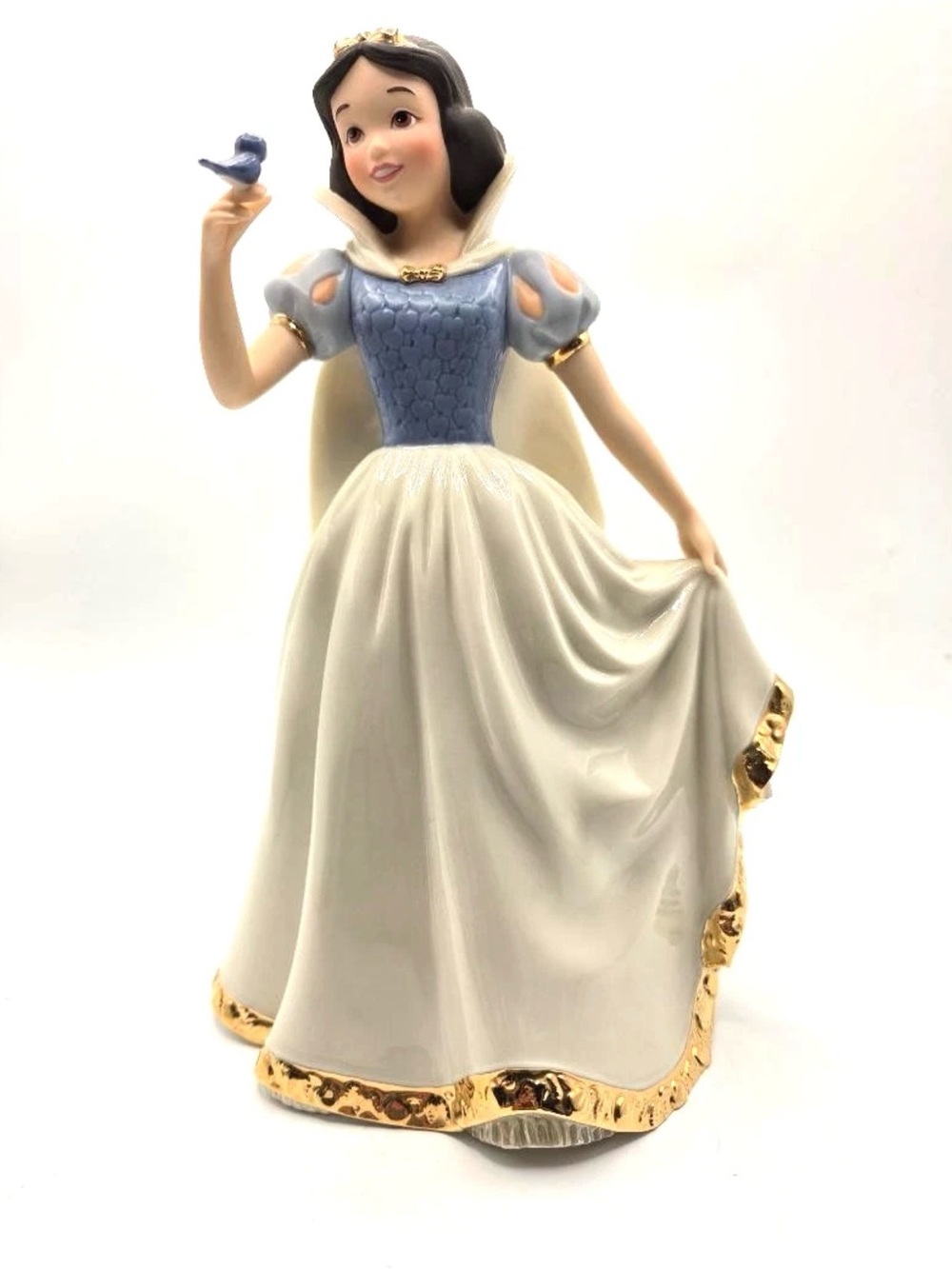 Lenox Disney Showcase Collection Snow White Figurine with Bluebird Porcelain